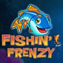 Fishin Frenzy slot logo by Blueprint Gaming at Lanista Casino