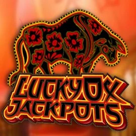 Lucky Ox Jackpots online game logo by Rival on lanistaa.es