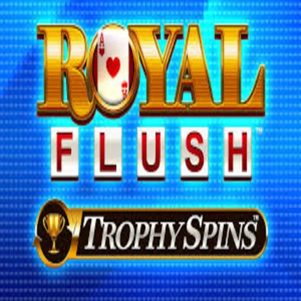 Royal Flush Trophy Spins game by Greentube – logo hosted on Lanista Casino