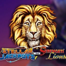 Stellar Jackpots with Serengeti Lions game by Lightning Box Game – logo hosted on Lanista Casino